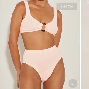 Hunza g Nadine bikini in blush
